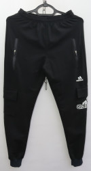 Спортивные штаны подростковые (black) оптом 56814029 06-42