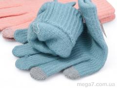 Перчатки, RuBi оптом 2027 (M) mix