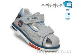 Сандалии, TOM.M оптом F65112 сірий