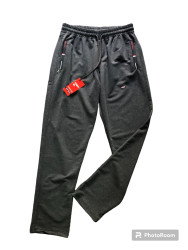 Спортивные штаны мужские БАТАЛ (серый) оптом Турция 63251089 05-62