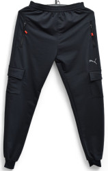 Спортивные штаны мужские (темно-синий) оптом 13958420 03-2