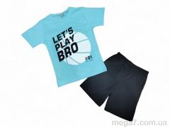 Костюм, Kids-modnik оптом --- 43382 блакитний