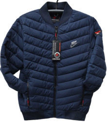 Куртки демисезонные мужские (синий) оптом 31984560 2255-43