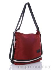 Сумка, Superbag оптом 1601 bordo