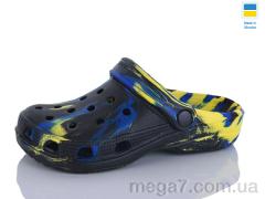 Кроксы, SANLIN 2 оптом 017 чорний папуга