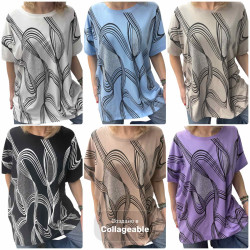 Футболки жіночі БАТАЛ оптом 