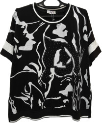 Футболки женские БАТАЛ оптом 65493872 756-114