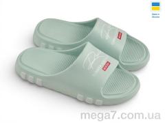 Шлепки, Rai shoes оптом ДС71 бірюза