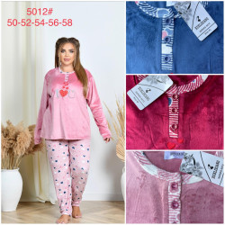 Ночные пижамы женские БАТАЛ оптом 61098432 5012-31