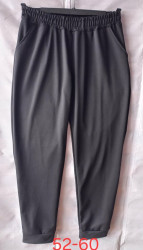 Спортивные штаны женские БАТАЛ (серый) оптом 57326149 02 -12