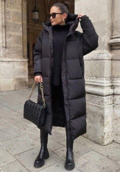 Куртки зимние женские (черный) оптом 17068942 1130-1