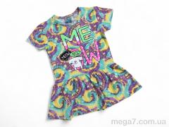 Платье, Kids-modnik оптом 4880 різнокольоровий MEOW