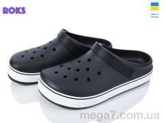 Кроксы, Roks оптом Dago 523 чорний