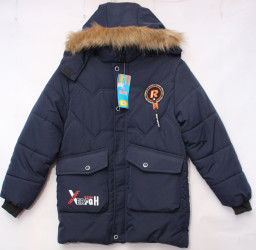 Куртки зимние юниор (dark blue) оптом 01293867 01-9