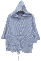 Рубашки женские БАТАЛ оптом 67513240 6652-136