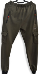 Спортивные штаны мужские (хаки) оптом 35478961 06-40