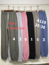 Спортивные штаны женские YINGGOXIANG (хаки) оптом 59341702 A119-4-97