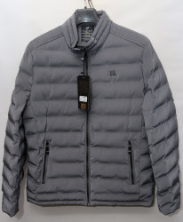 Куртки кожзам мужские FUDIAO (gray) оптом 48263715 827-57
