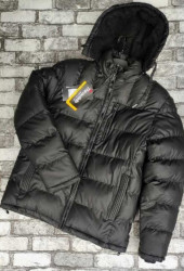 Куртки зимние мужские на меху (черный) оптом Китай 12354680 02-31