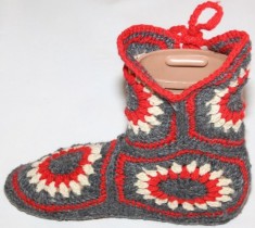 Домашние чопики вязанные 67894150 - 1