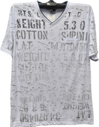 Футболки мужские БАТАЛ оптом 70542391 15A-231