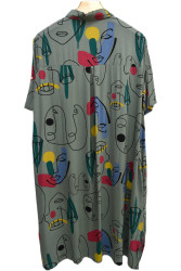 Платья женские БАТАЛ оптом 35490167 36492-159