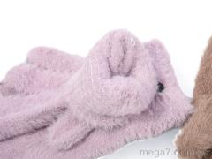 Перчатки, Королева оптом 5001 одношарові норка mix