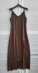 Платья женские (шоколад) оптом 46951273 2568-41