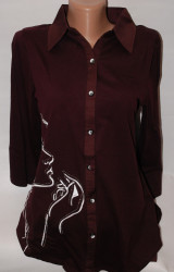 Рубашки женские ANGORA оптом 70951468 3059 -8