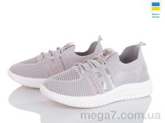 Кроссовки, Favorit оптом K303 сірий