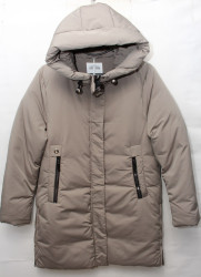 Куртки зимние женские БАТАЛ оптом 72136854 7001-63