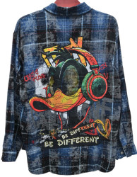 Сорочки жіночі ПОЛУБАТАЛ оптом BASE 