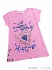 Футболка, Kids-modnik оптом --- 1052 рожевий