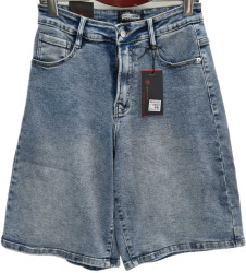 Шорты джинсовые женские RELUCKY ПОЛУБАТАЛ оптом 46893057 025-1-305