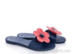 Шлепки, Class Shoes оптом A038 синий