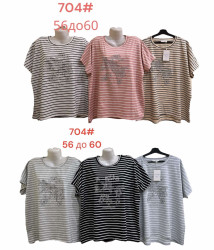 Футболки жіночі БАТАЛ оптом 