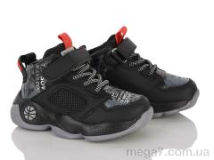 Кроссовки, Clibee-ShoSho оптом L204A black-grey