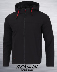 Куртки демисезонные мужские (черный) оптом 14893620 7980-7