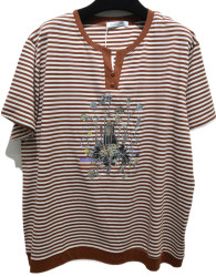 Футболки женские БАТАЛ оптом 53481796 7267-83