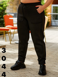 Спортивные штаны женские на флисе БАТАЛ оптом 70495628 3044-138