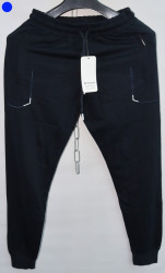 Спортивные штаны мужские (dark blue) оптом 48052936 02-8