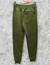 Спортивні штани чоловічі (хакі) оптом  