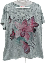 Футболки жіночі ПОЛУБАТАЛ оптом