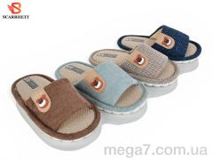 Тапки, SCARRHETT оптом 6633 mix