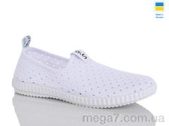 Слипоны, DeMur оптом 6526 білий