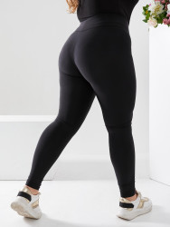 Лосіни жіночі БАТАЛ (чорний) оптом