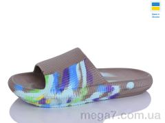 Шлепки, SANLIN 2 оптом --- 024 кофе папуга