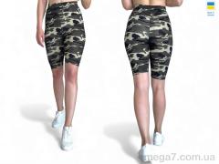 Велосипедки, Sport style оптом 5711 комуфляж