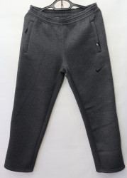 Спортивные штаны мужские на флисе (gray) оптом 98075126 000-32
