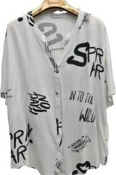 Рубашки женские БАТАЛ оптом 43072516 7833-55